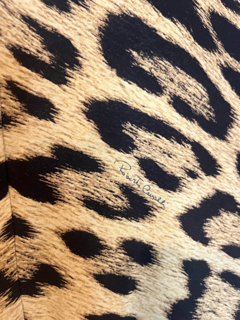 Roberto Cavalli vintage Jaguar-Print Pencil Skirt - Picture 6 of 10